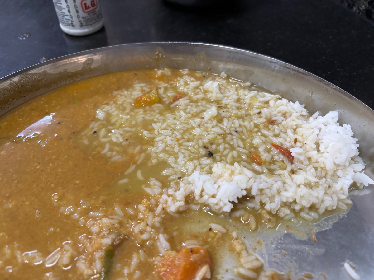 Mudde Madappa Mess（インド・カルナータカ州バンガロール）