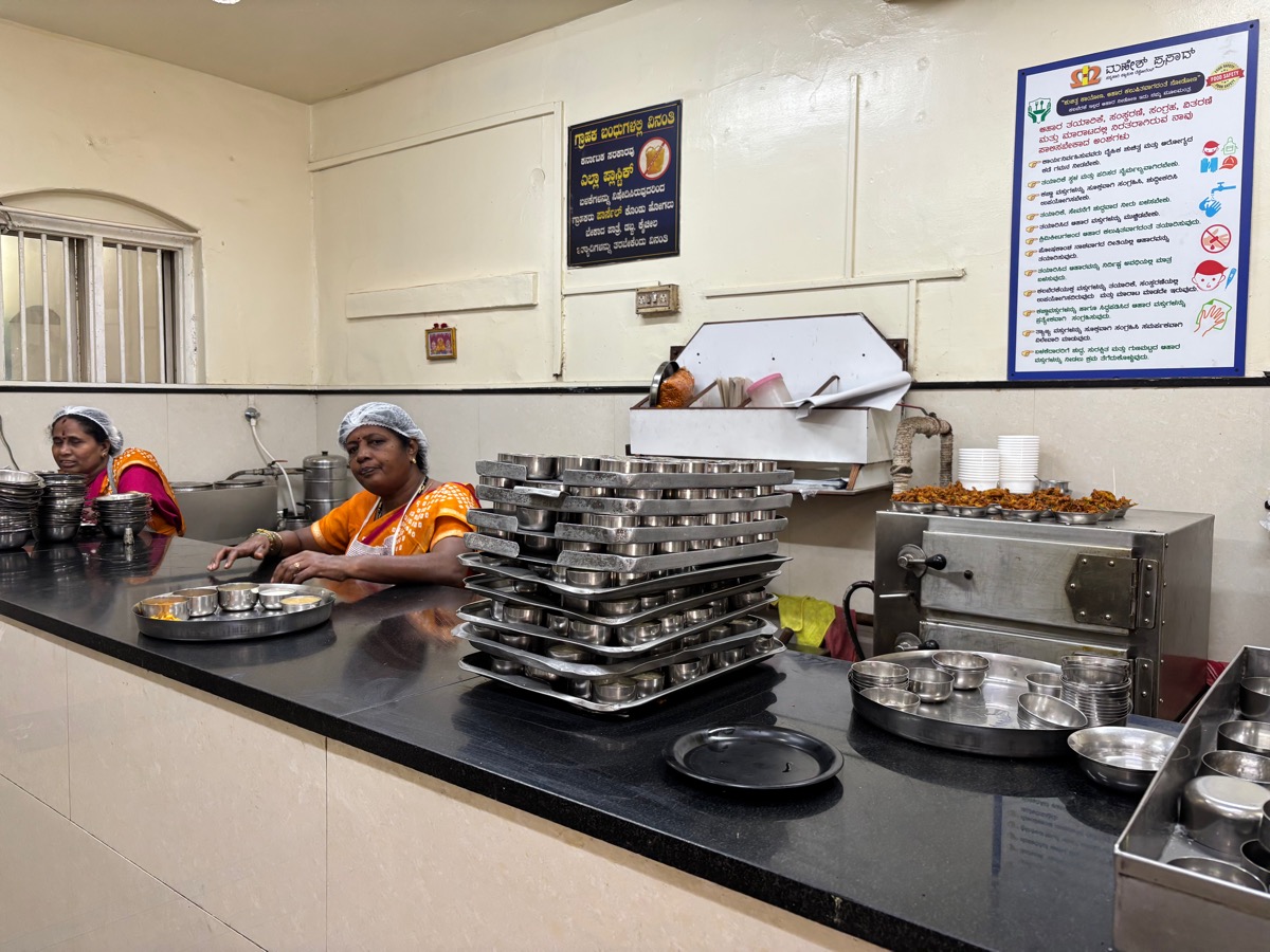 Mahesh Prasad Veg Restaurant（インド・カルナータカ州マイソール）