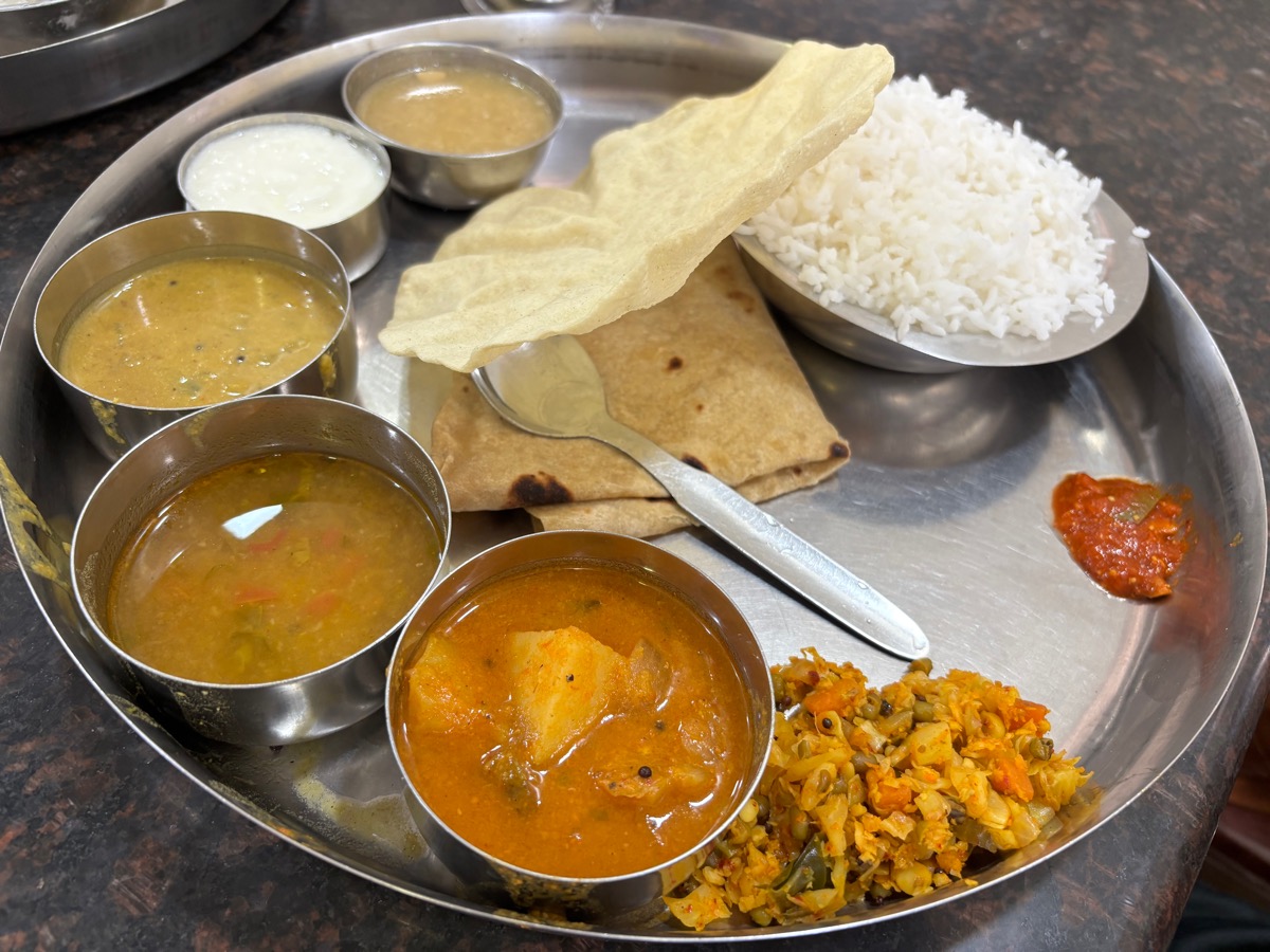 Mahesh Prasad Veg Restaurant（インド・カルナータカ州マイソール）