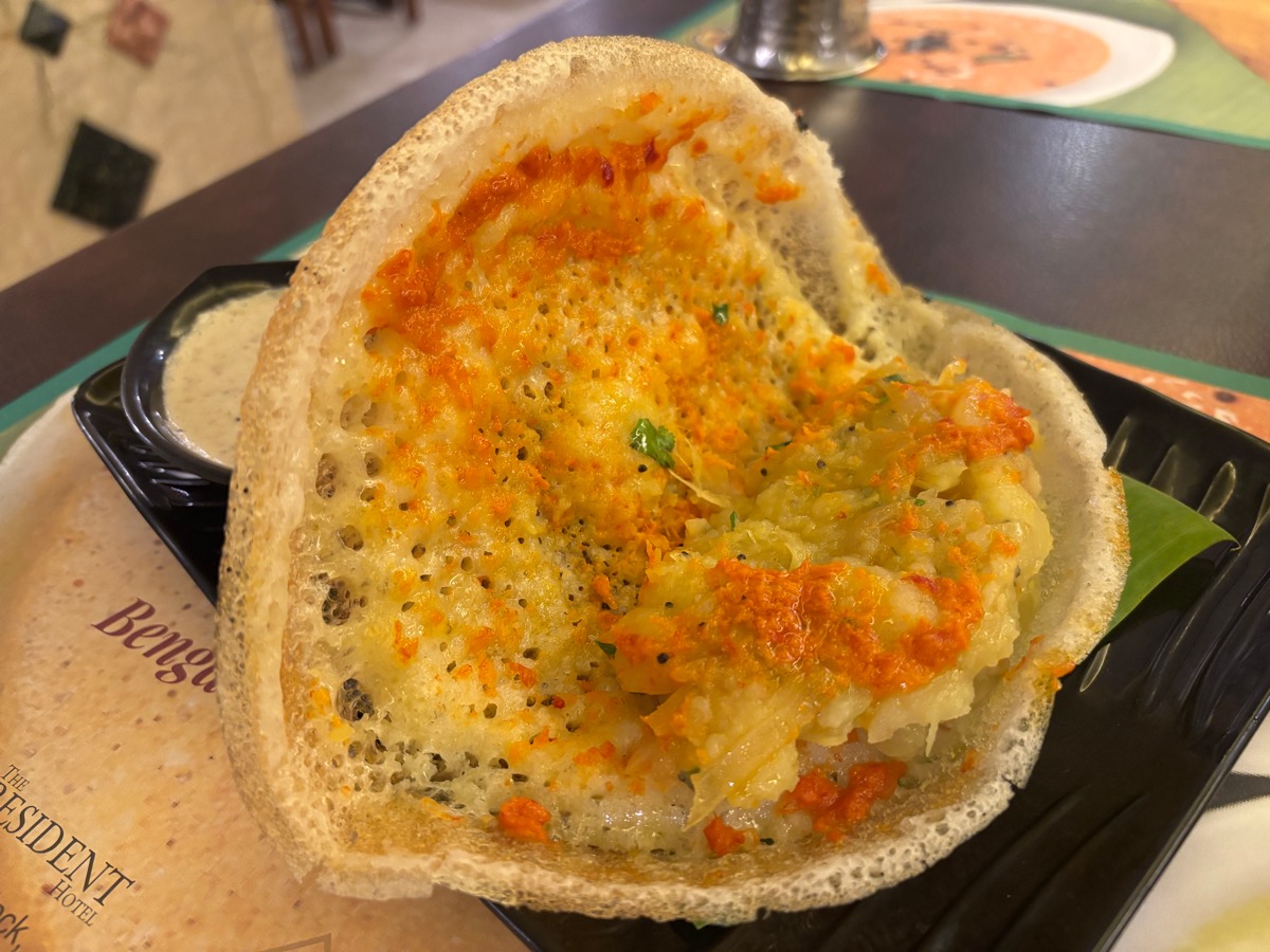 Mulbagal Dosa（インド・カルナータカ州バンガロール）