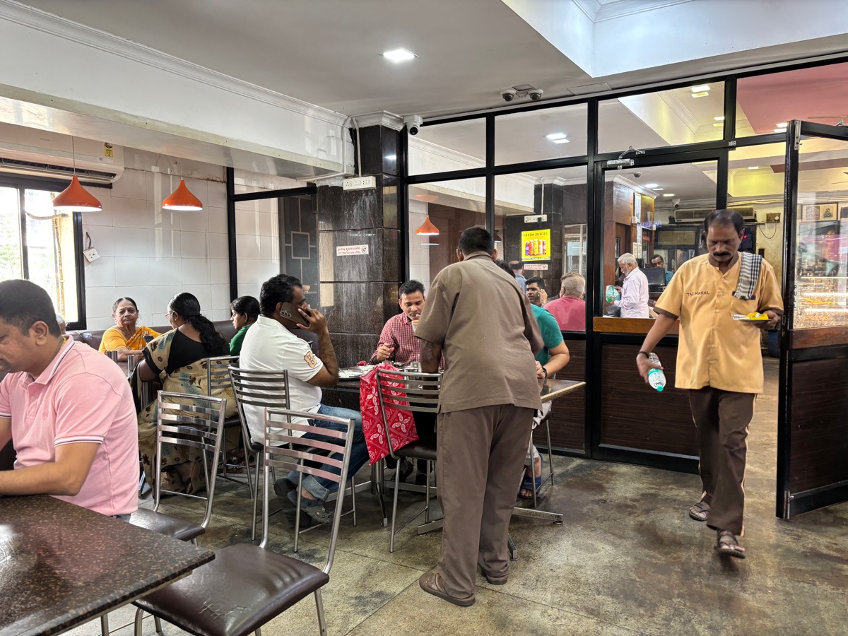 New Tajmahal Cafe（インド・カルナータカ州マンガロール）