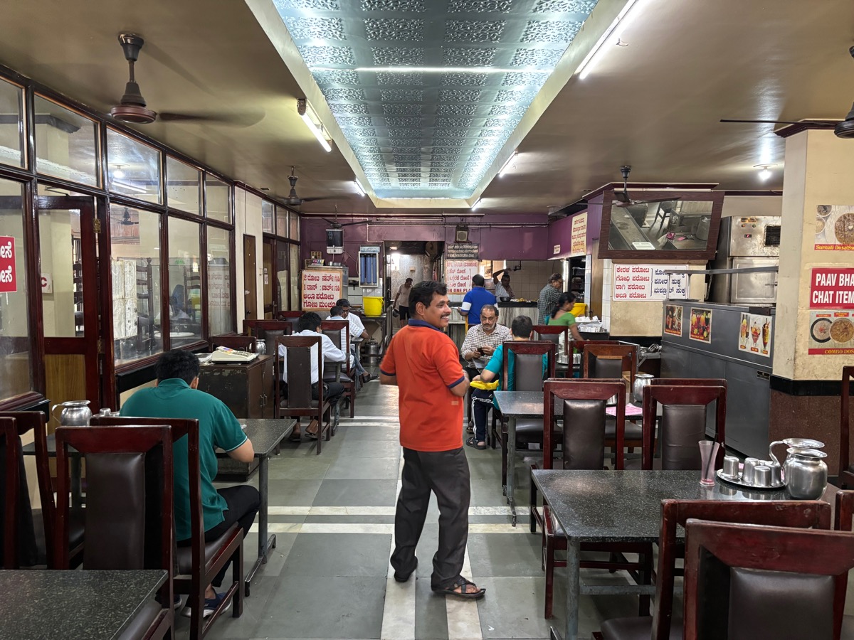 Sri Ram Bhavan Restaurant（インド・カルナータカ州マンガロール）