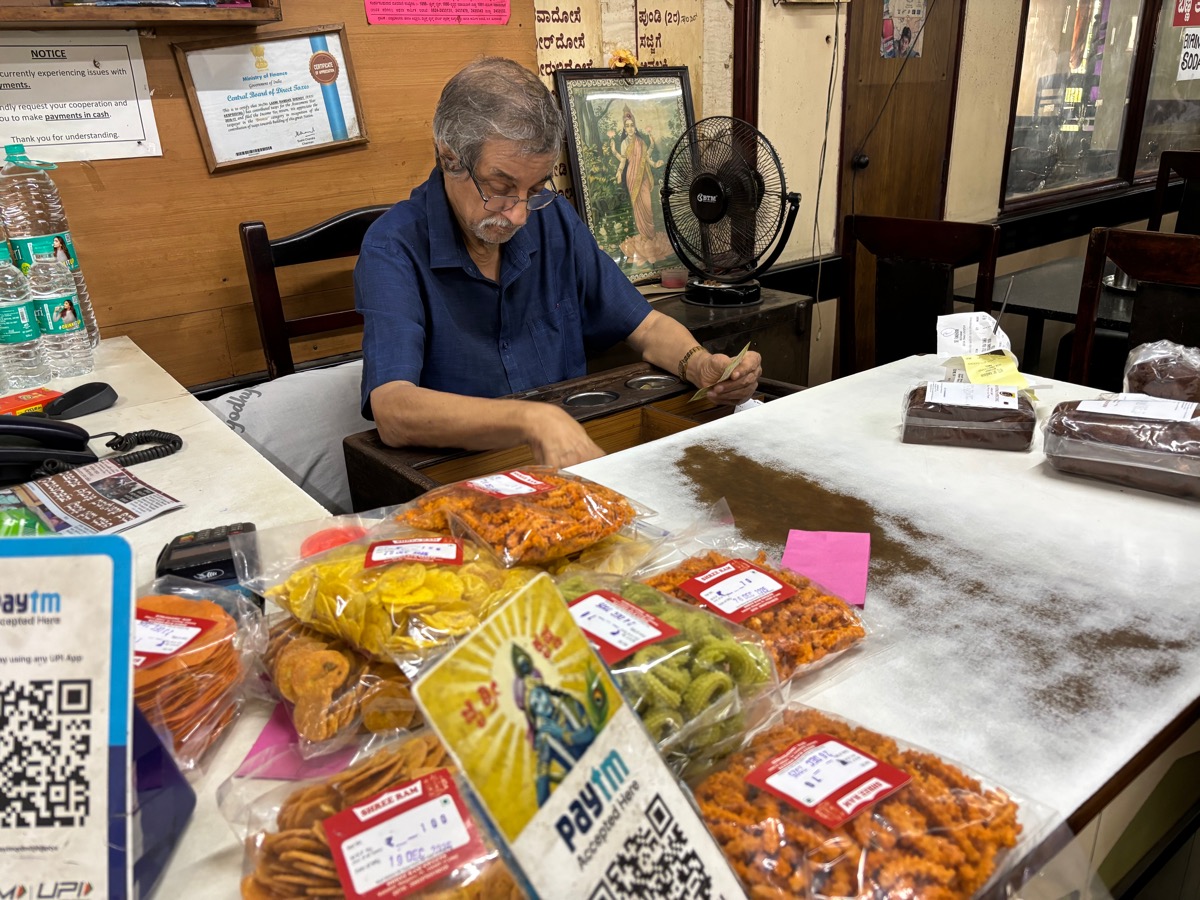 Sri Ram Bhavan Restaurant（インド・カルナータカ州マンガロール）