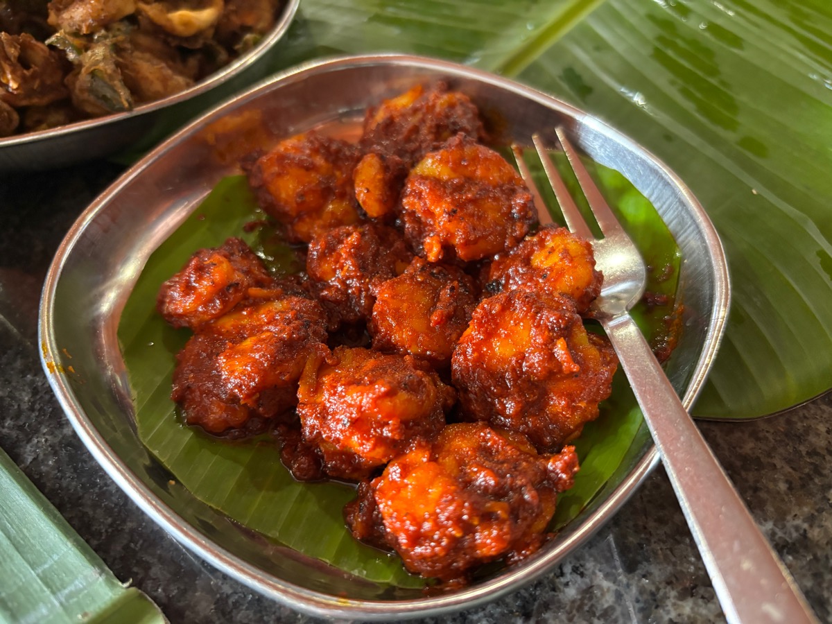 Thimmappa Fish Hotel（インド・カルナータカ州ウドゥピ）