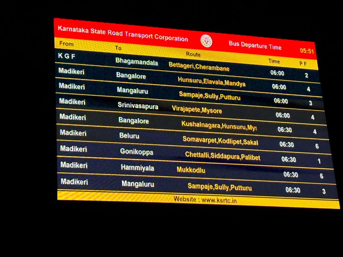 マディケリ〜マンガロール〜ウドゥピ（インド・カルナータカ旅⑤）