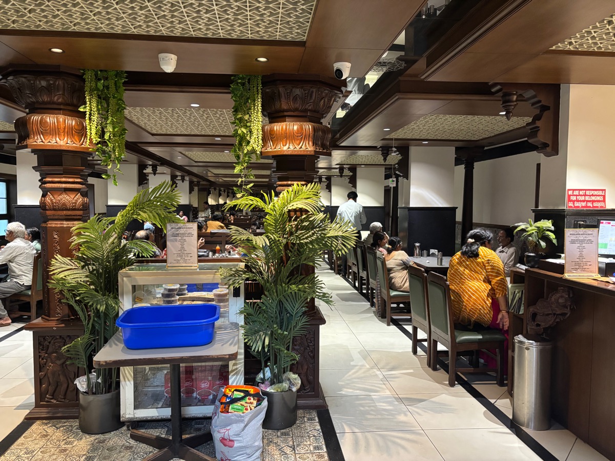 Woodlands Restaurant（インド・カルナータカ州ウドゥピ）