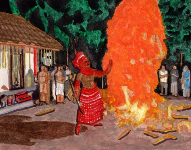 テイヤム（インド・カンヌール）