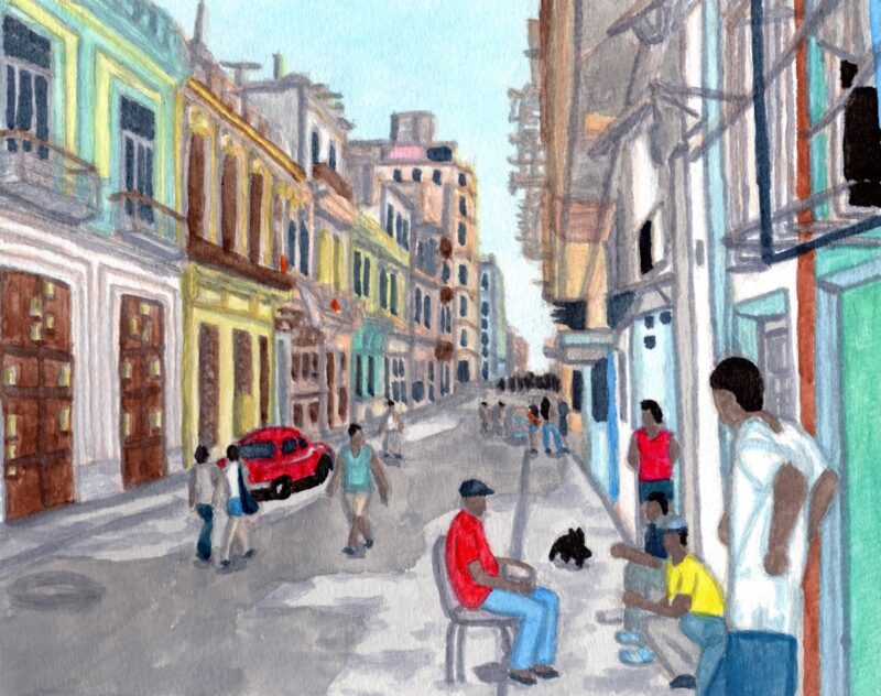 セントロ・アバーナ地区（キューバ・ハバナ）