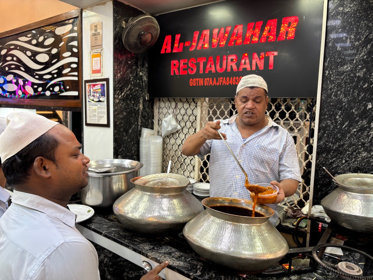 Al Jawahar Restaurant（デリー：北インド旅）